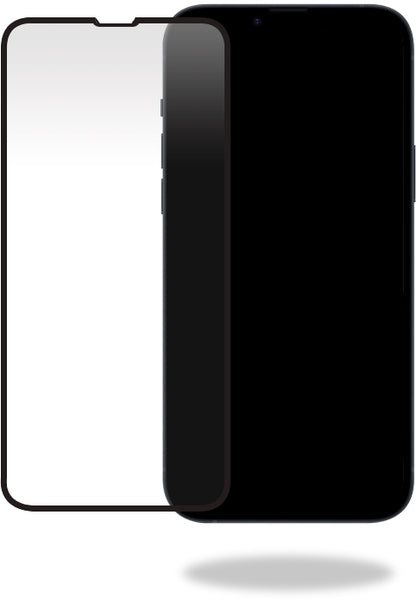 Mobilize Glass Screen Protector - Black Frame - Apple Iphone 13 Pro Max/14 Plus