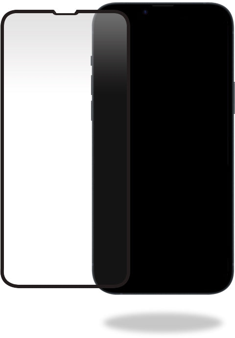 Mobilize Glass Screen Protector - Black Frame - Apple Iphone 13 Pro Max/14 Plus