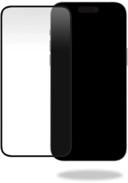 Mobilize Glass Screen Protector - Black Frame - Apple Iphone 14 Pro Max - Essentify