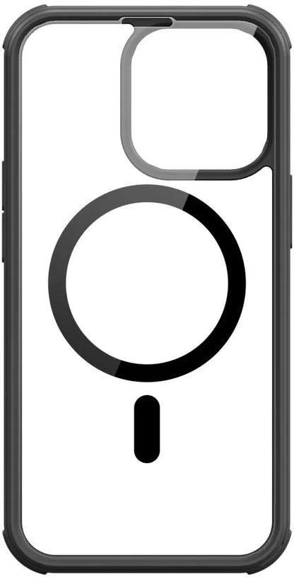 Valenta Tempered Glass Full Cover Magsafe Bumper Case Apple Iphone 14 Pro Max Black - Essentify