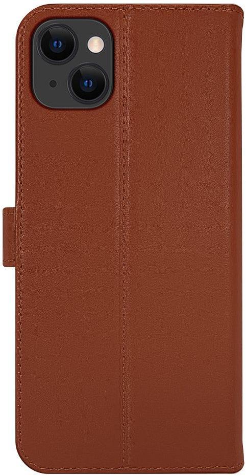Valenta Book Case Gel Skin Apple Iphone 14 Plus Brown - Essentify