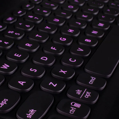 Zagg Pro Keys Bluetooth Keyboard Case For Apple Ipad Pro 12.9 (2018/2020/2021) Azerty Black - Essentify