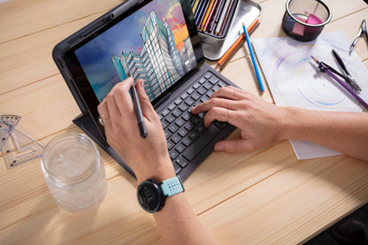 Zagg Messenger Folio 2 Bluetooth Keyboard Case For Apple Ipad 10.2/Pro/Air 10.5 Serie Azerty Black - Essentify