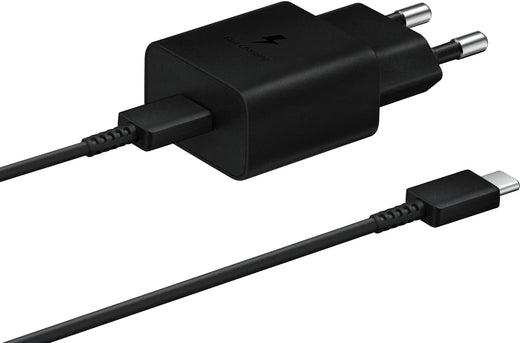 Samsung Fast Charger Pd Power Adapter Incl. Usb-C Cable 15W Black - Essentify