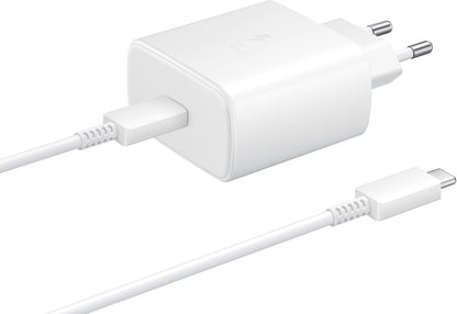 Samsung Ep-Ta845Xwegww Samsung Fast Pd Wall Charger Usb-C Incl. Usb-C Cable 45W White Bulk