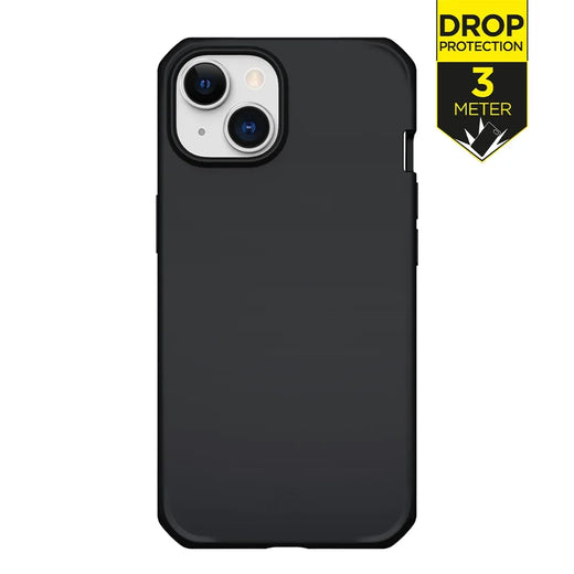 Itskins Level 2 Spectrumsolid_R For Apple Iphone 13/14 Plain Black - Essentify
