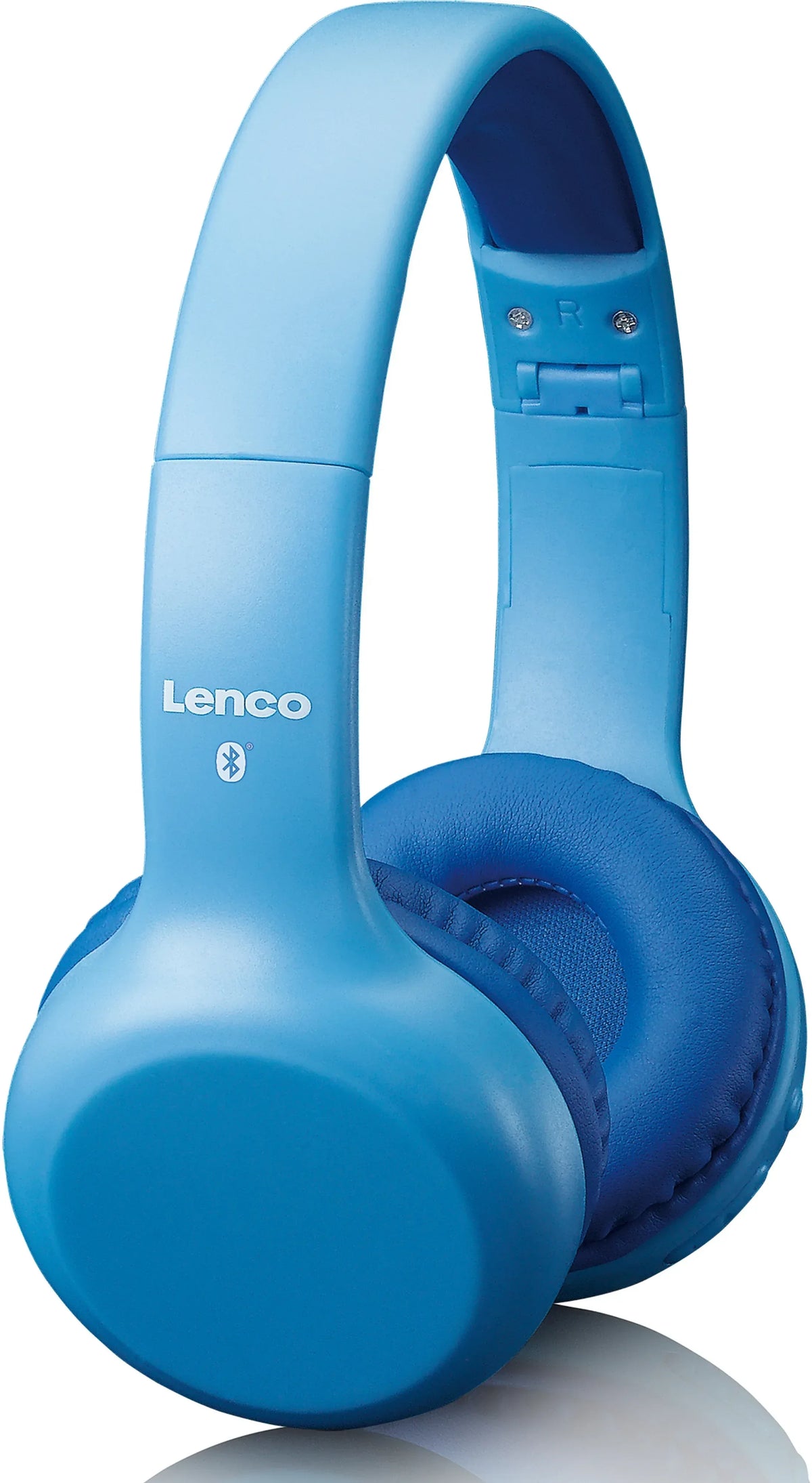 Lenco On-Ear Stereo Bluetooth Headset For Kids Blue - Essentify