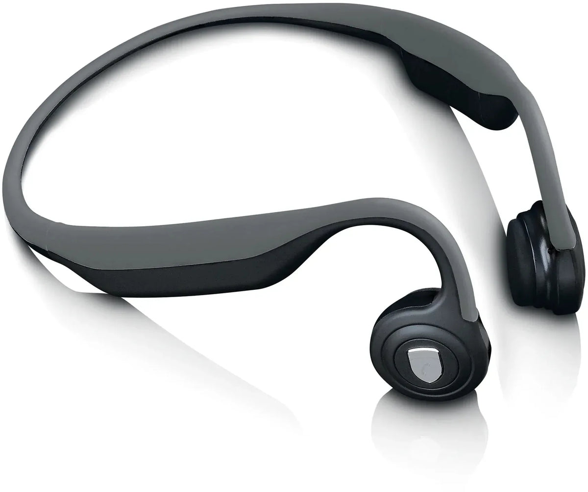 Lenco Bone Conduction Bluetooth Stereo Headset Black - Essentify