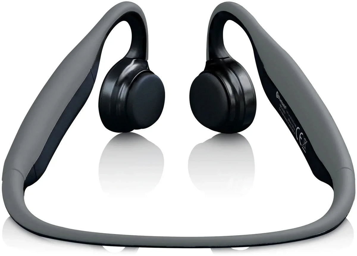 Lenco Bone Conduction Bluetooth Stereo Headset Black - Essentify