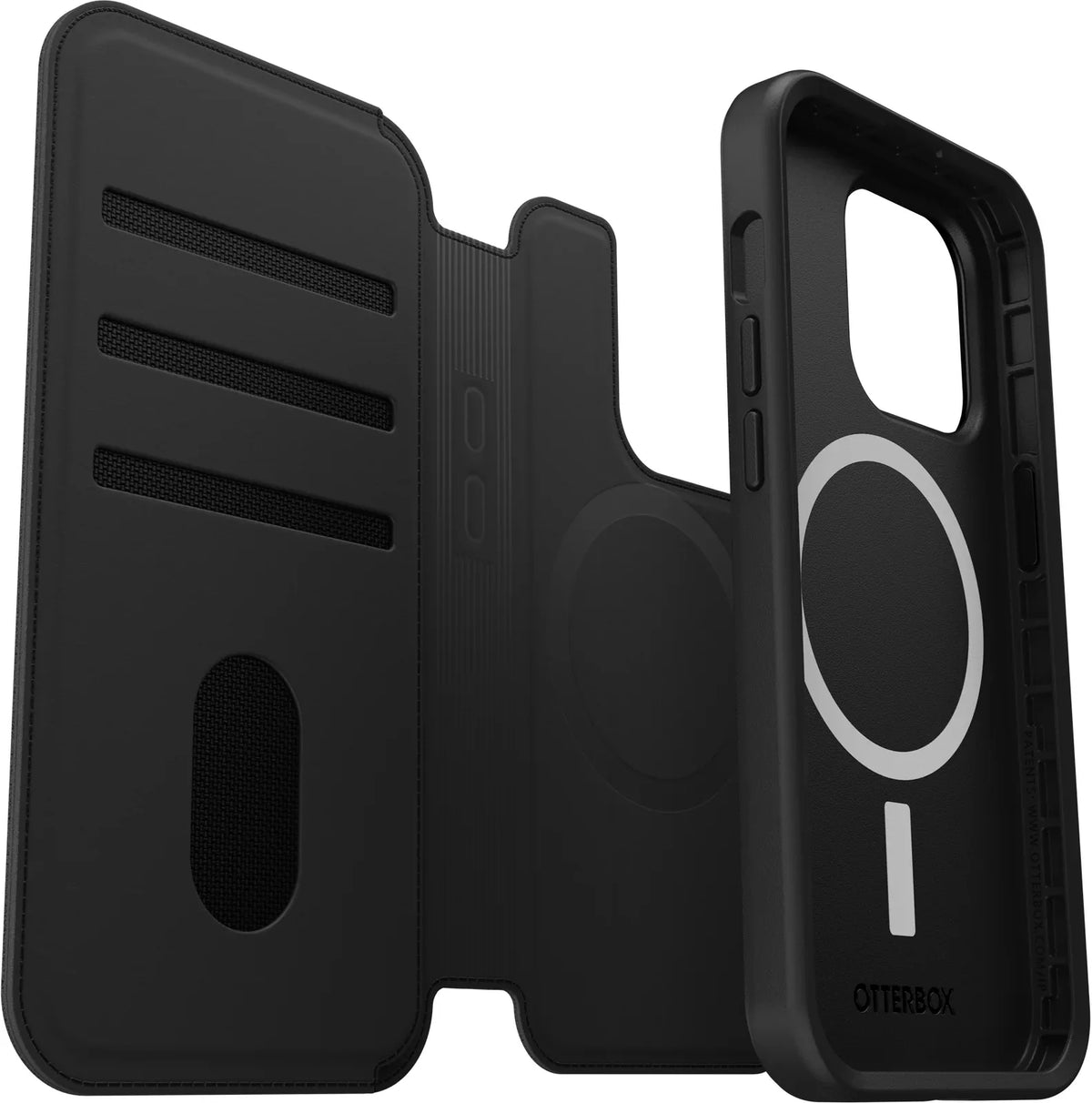 Otterbox Folio For Magsafe Apple Iphone 14 Pro Black - Essentify
