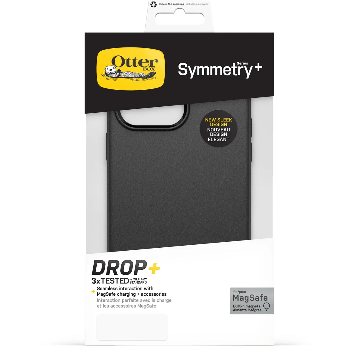 Otterbox Symmetry+ Case Apple Iphone 14 Pro Max Black - Essentify