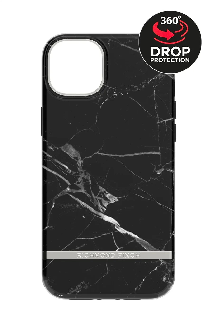 Richmond & Finch Freedom Series One-Piece Apple Iphone 14 Plus Black Marble - Essentify