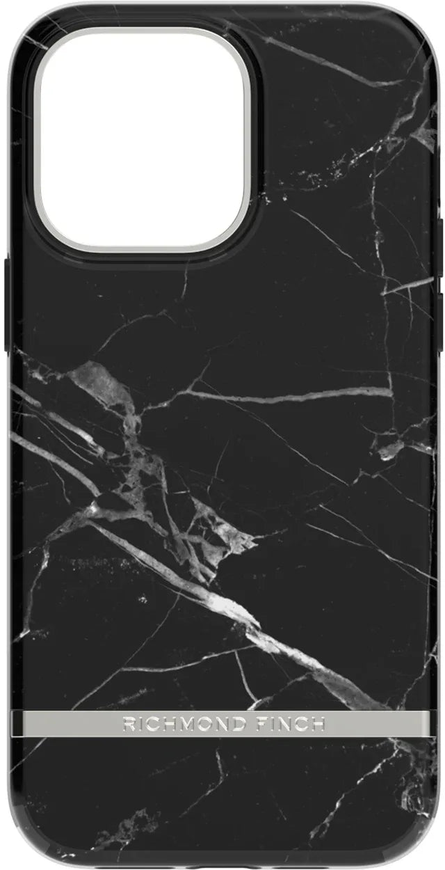 Richmond & Finch Freedom Series One-Piece Apple Iphone 14 Pro Max Black Marble - Essentify