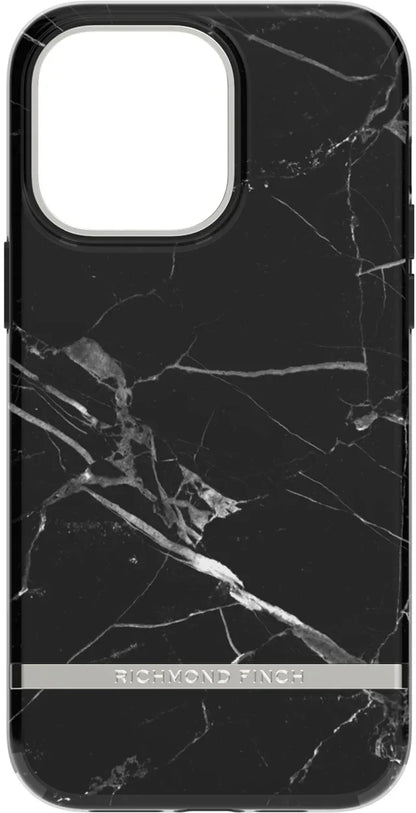 Richmond & Finch Freedom Series One-Piece Apple Iphone 14 Pro Max Black Marble - Essentify