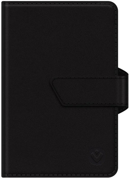 Valenta Card Case Plus Wallet Snap 2-In-1 Black - Essentify