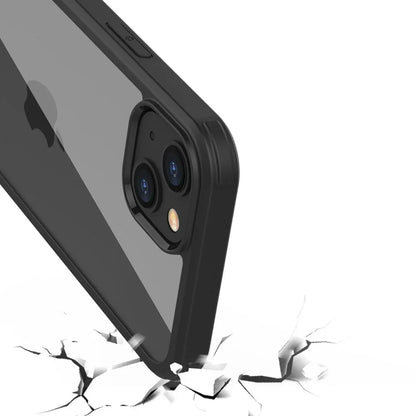 Valenta Tempered Glass Full Cover Bumper Case Apple Iphone 14 Plus Black - Essentify