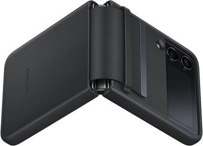 Samsung Flap Leather Cover Galaxy Z Flip4 Black - Essentify