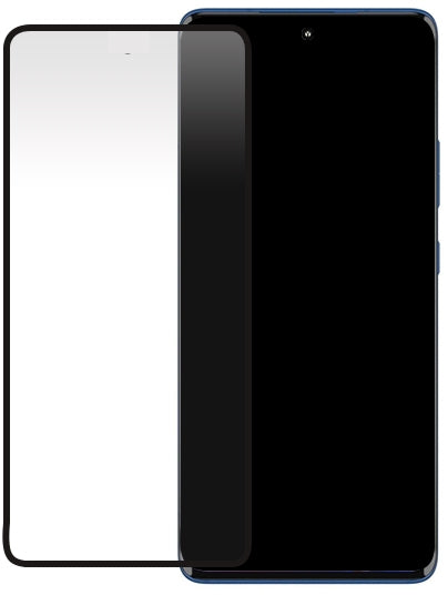 Mobilize Edge-To-Edge Glass Screen Protector Motorola Edge 30 Fusion Black Edge Glue