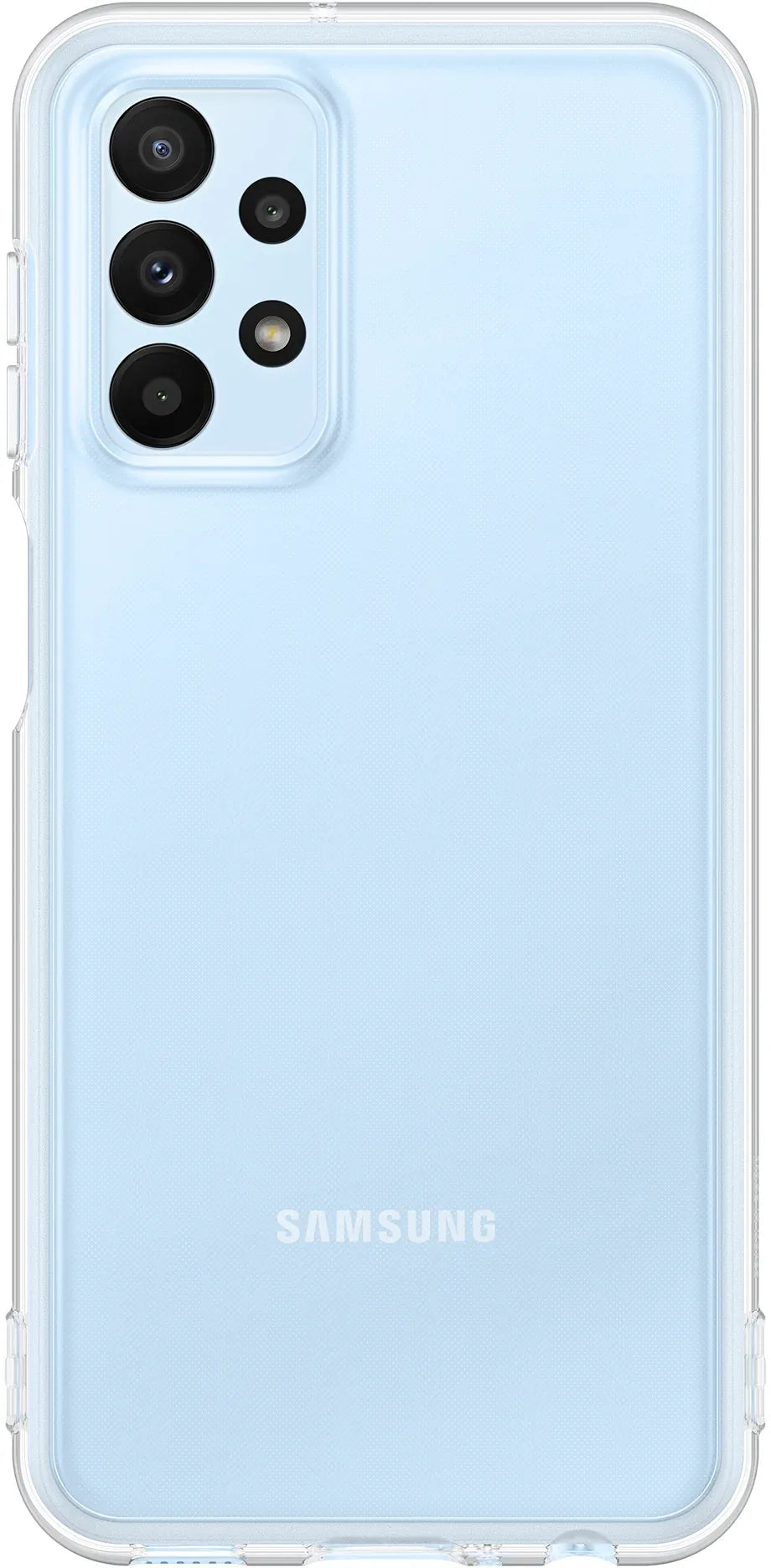 Samsung Soft Clear Cover Galaxy A23 5G Transparent - Essentify