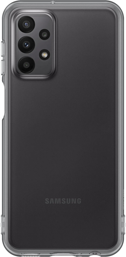 Samsung Soft Clear Cover Galaxy A23 5G Black - Essentify