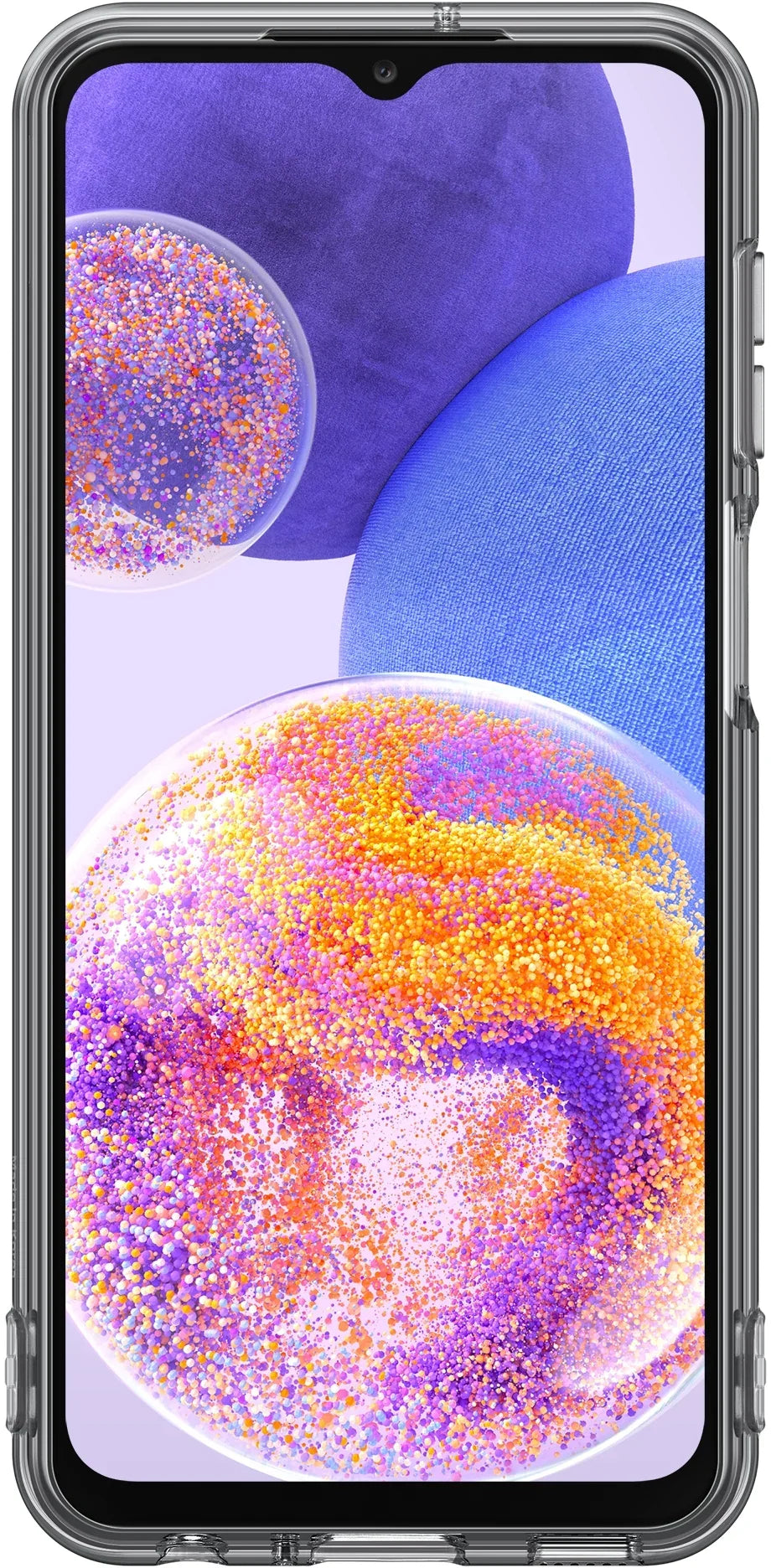 Samsung Soft Clear Cover Galaxy A23 5G Black - Essentify