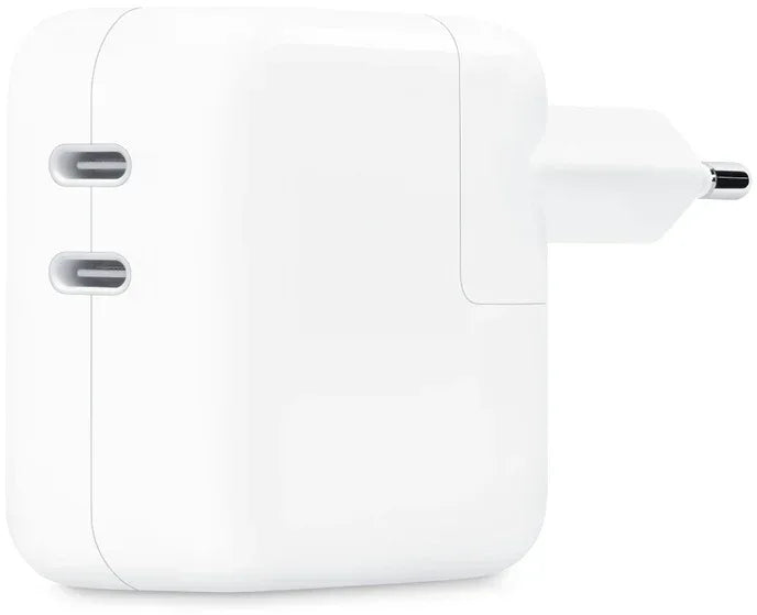 Apple Usb-C Dual Port Charger 35W White - Essentify