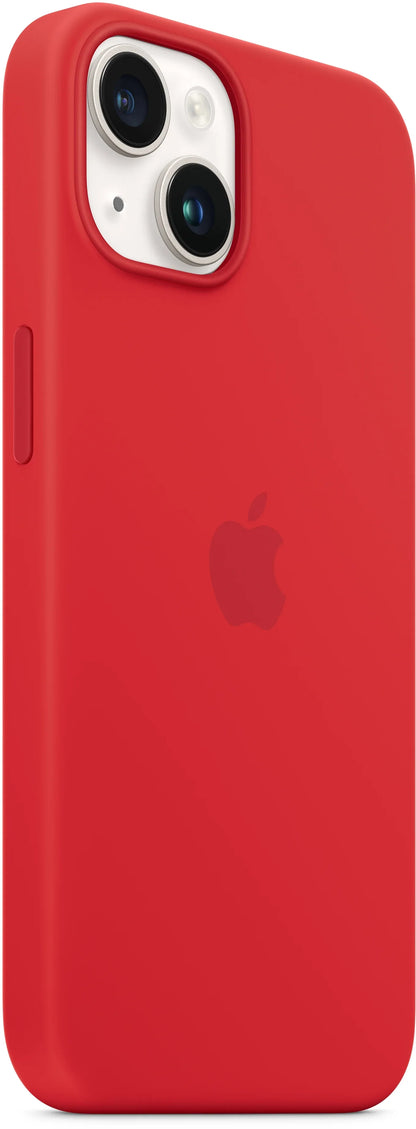 Apple Silicone Case With Magsafe Iphone 14 (Product) Red - Essentify