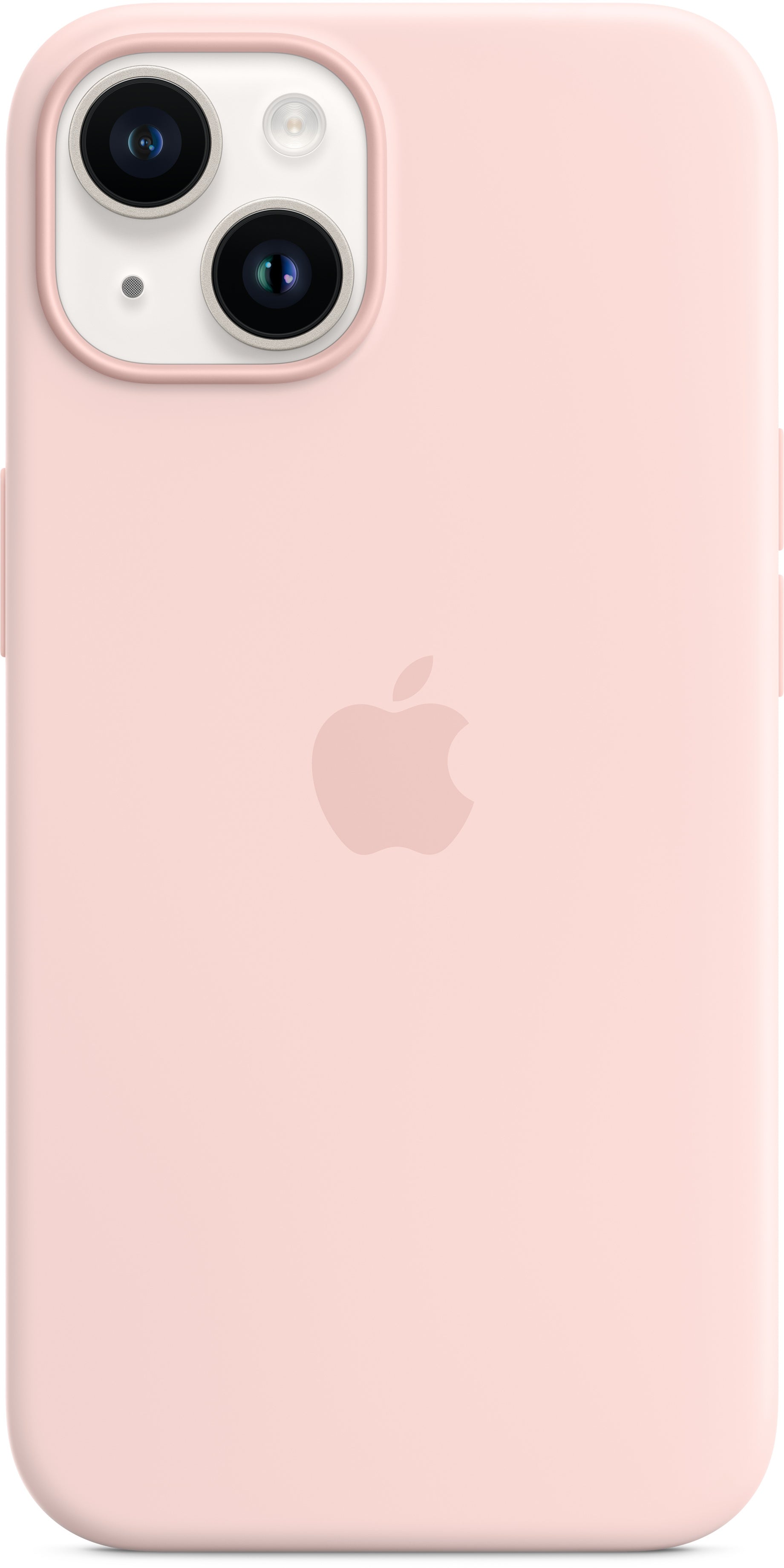 Apple Mprx3Zm/A Apple Silicone Case With Magsafe Iphone 14 Chalk Pink