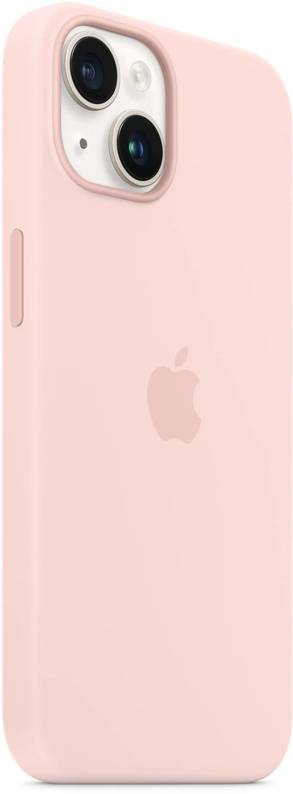 Apple Silicone Case With Magsafe Iphone 14 Chalk Pink - Essentify