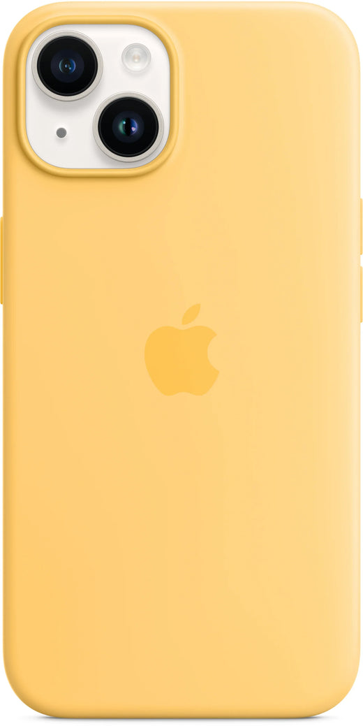 Apple Silicone Case With Magsafe Iphone 14 Sunglow - Essentify