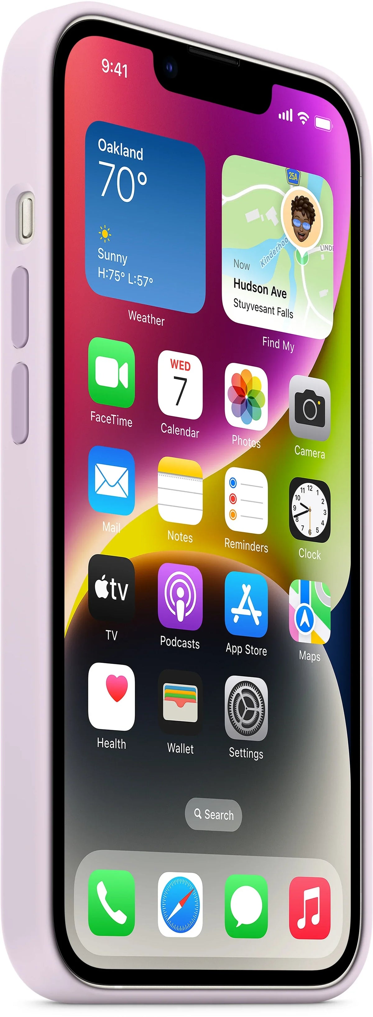 Apple Silicone Case With Magsafe Iphone 14 Plus Lilac - Essentify