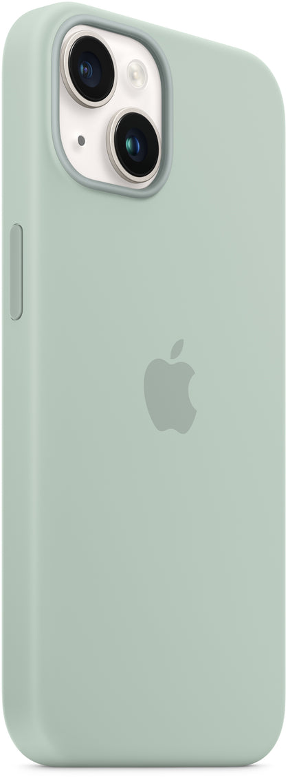 Apple Mptc3Zm/A Apple Silicone Case With Magsafe Iphone 14 Plus Succulent