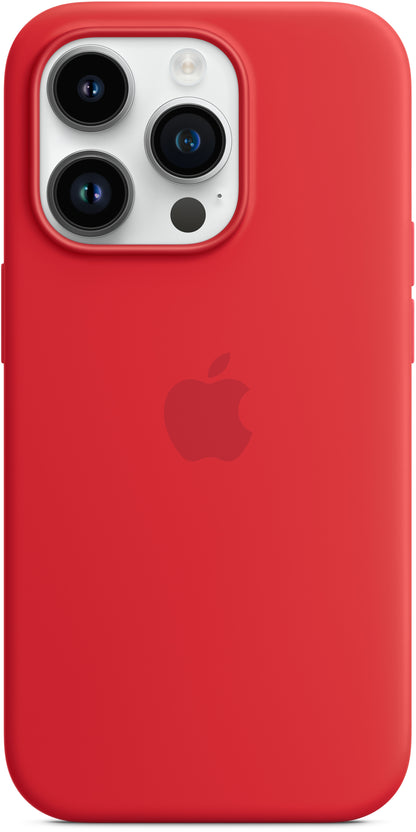 Apple Mptg3Zm/A Apple Silicone Case With Magsafe Iphone 14 Pro (Product) Red