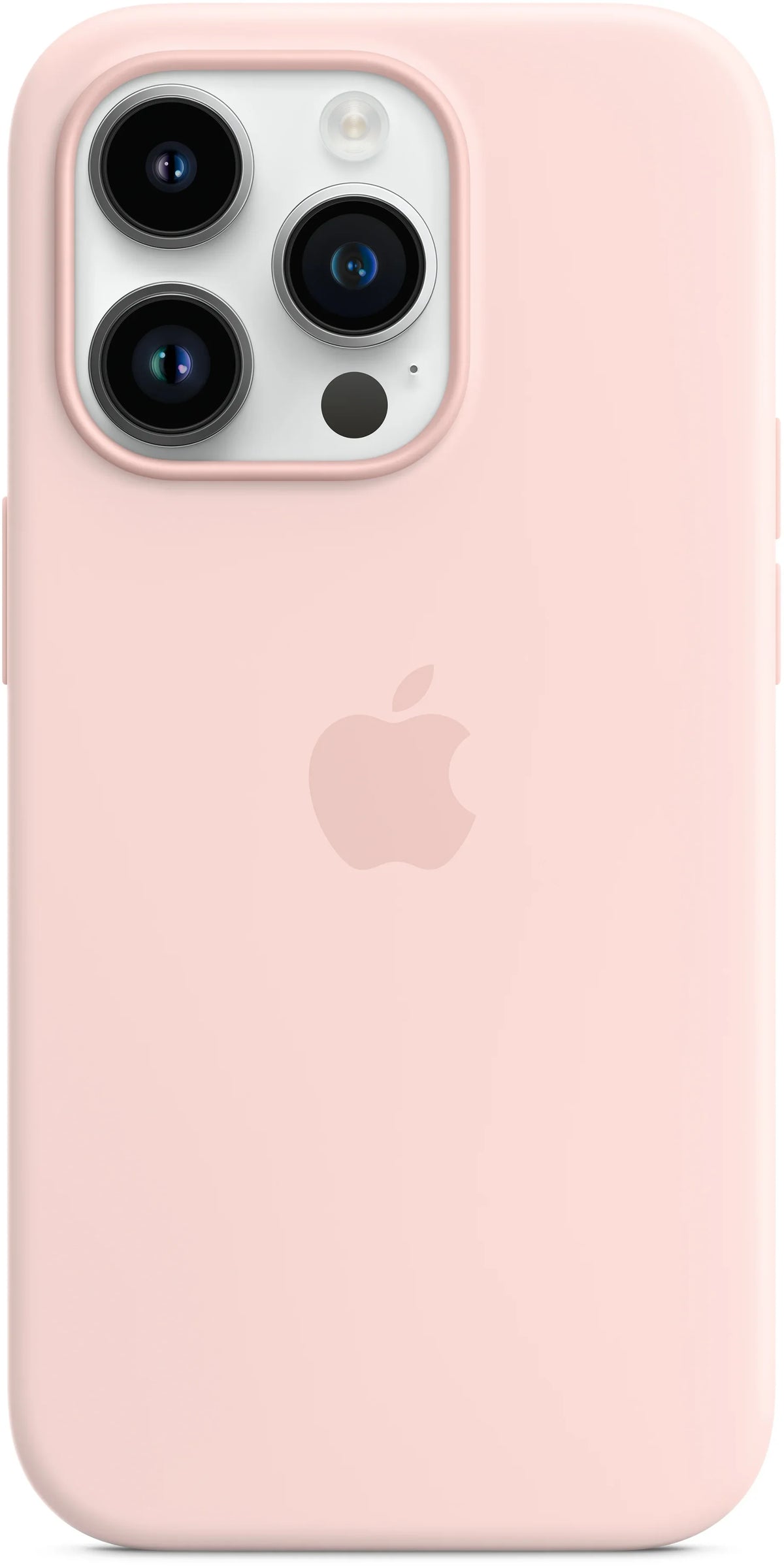 Apple Silicone Case With Magsafe Iphone 14 Pro Chalk Pink - Essentify
