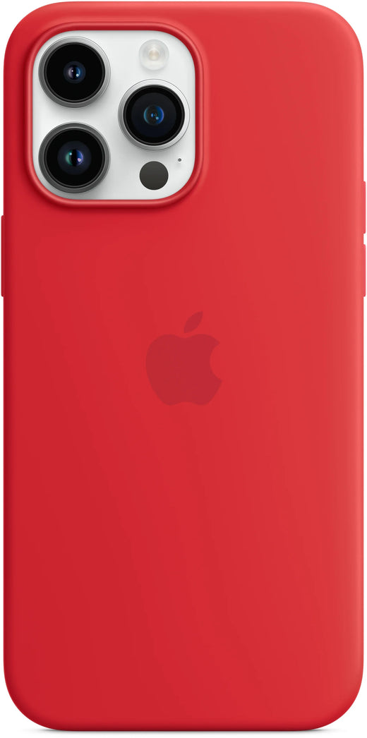 Apple Silicone Case With Magsafe Iphone 14 Pro Max (Product) Red - Essentify