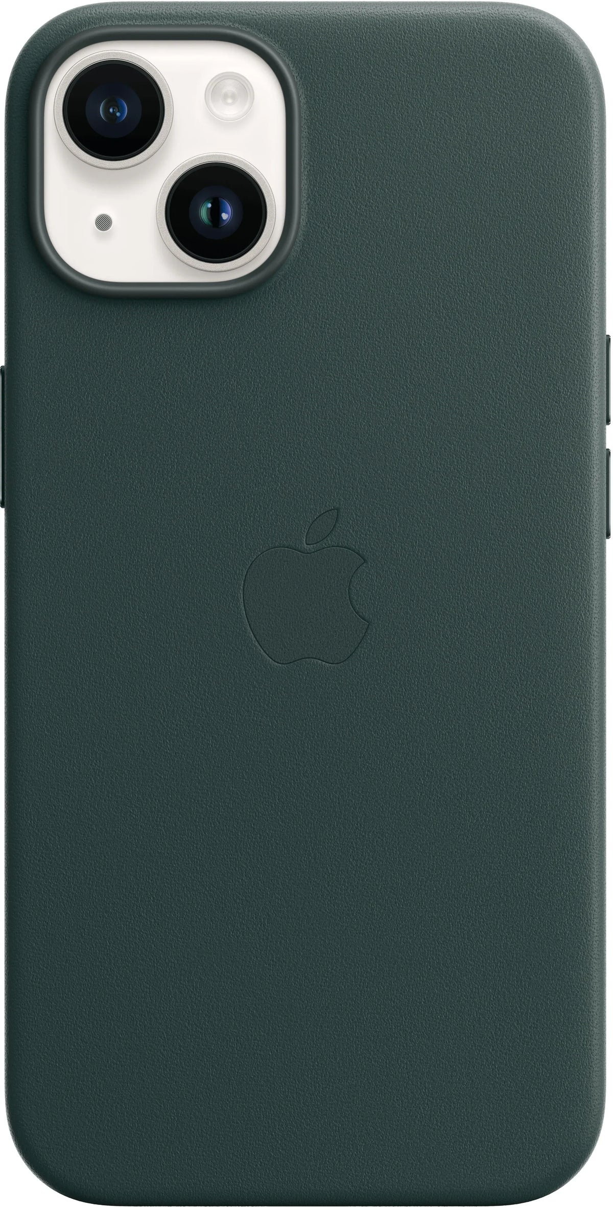 Apple Leather Case With Magsafe Iphone 14 Plus Forest Green - Essentify