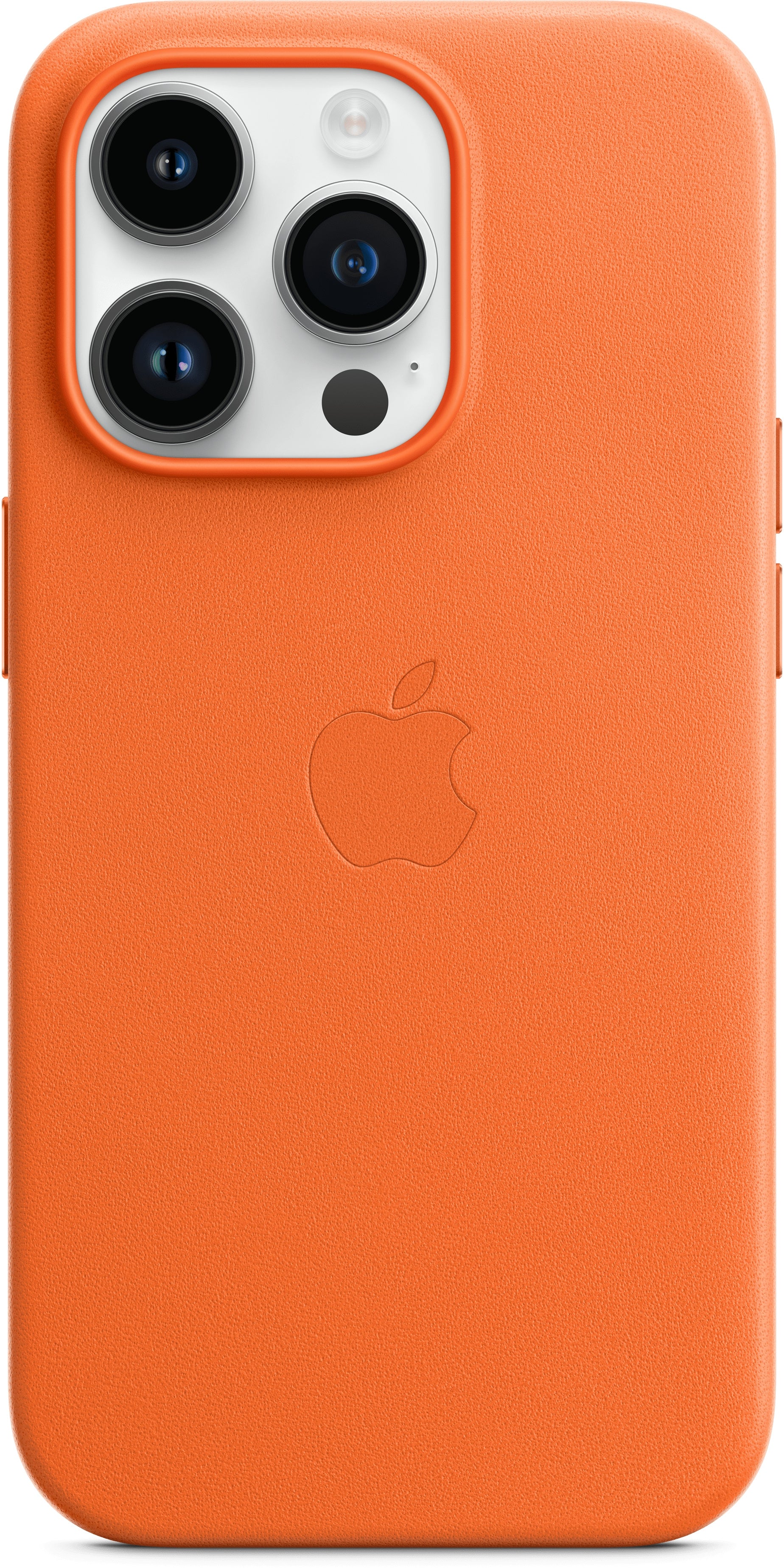 Apple Mppr3Zm/A Apple Leather Case With Magsafe Iphone 14 Pro Max Orange