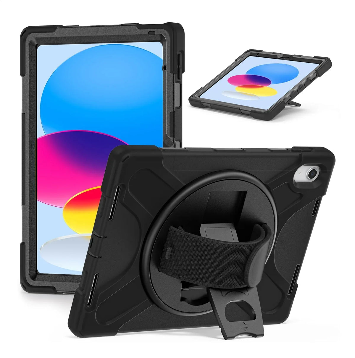 Xccess Survivor All-Round Case Apple Ipad 10.9 (2022)/Ipad 11 (2025) Black (Screenless) - Essentify