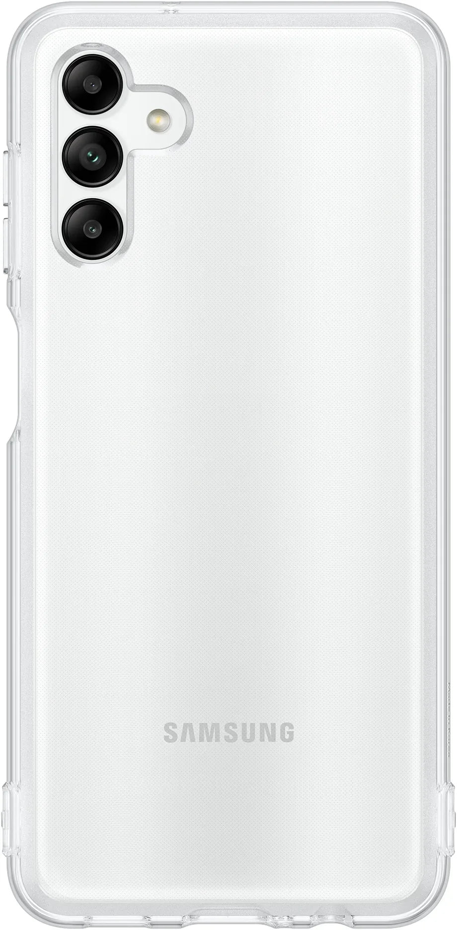 Samsung Soft Clear Cover Galaxy A04S Transparent - Essentify