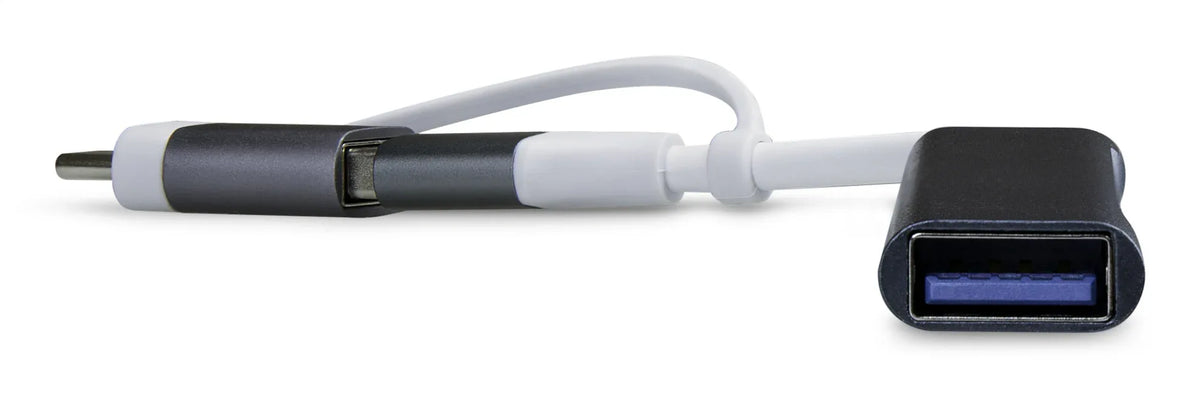 Xccess Usb-C Multi-Hub To 4 Usb Grey - Essentify