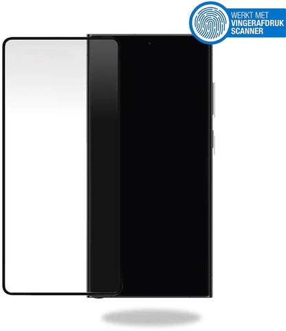 Mobilize Edge-To-Edge Glass Screen Protector Samsung Galaxy S23 Ultra 5G Black Edge Glue - Essentify