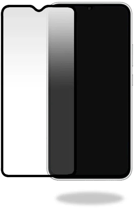 Mobilize Glass Screen Protector - Black Frame - Samsung Galaxy A34 5G - Essentify
