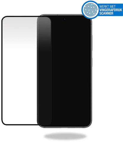 Mobilize Glass Screen Protector - Black Frame - Samsung Galaxy S23+ 5G - Essentify