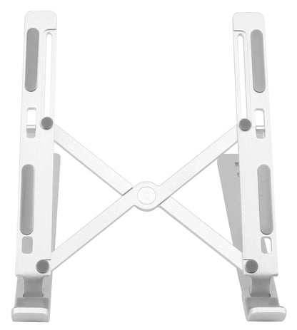 Mobilize Aluminium Laptop Stand Up To 15.6 Inch Silver - Essentify