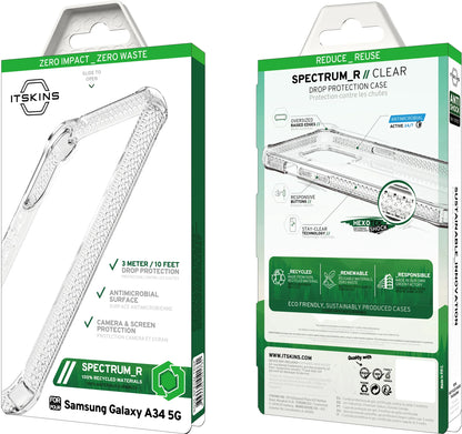 Itskins Level 2 Spectrumclear_R For Samsung Galaxy A34 5G Transparent - Essentify