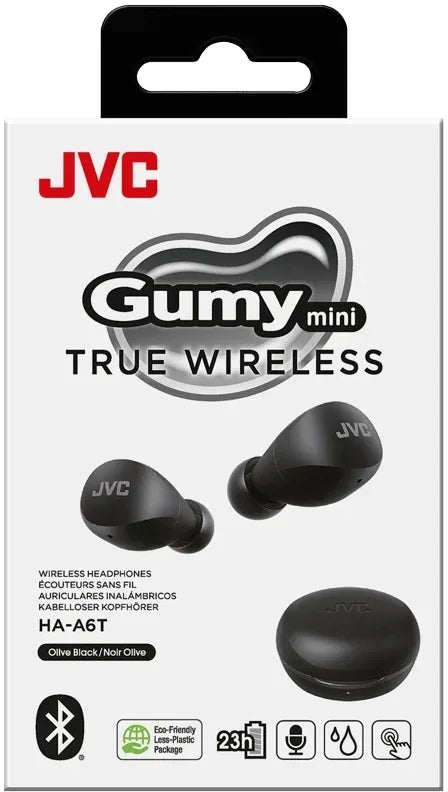 Jvc Gumy Mini True Wireless Bluetooth Stereo Headset Black - Essentify