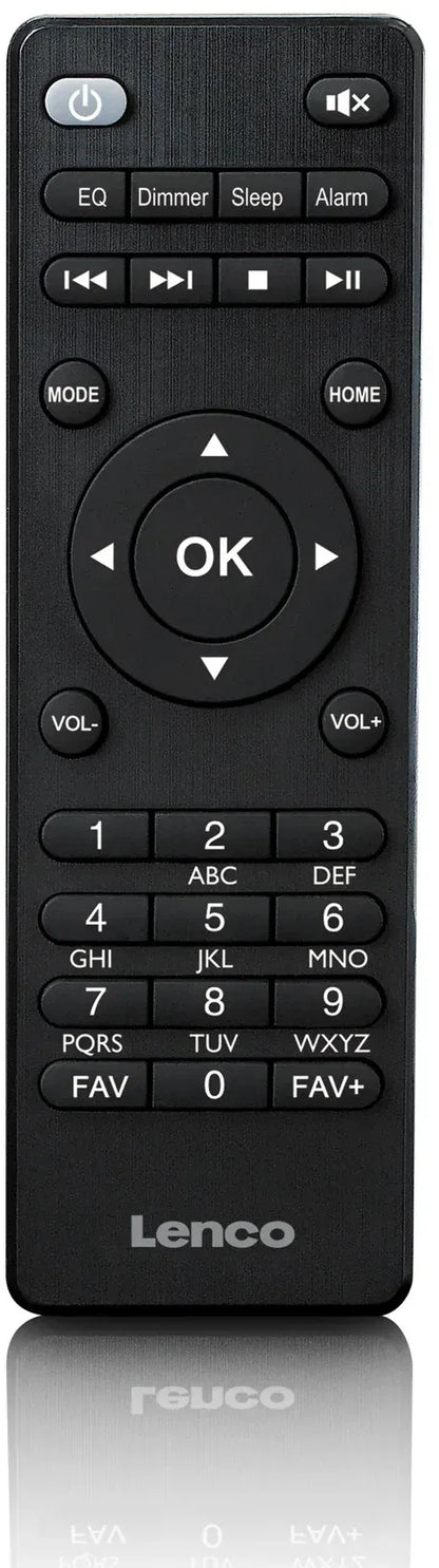 Lenco Internet Dab+ Bluetooth Radio Black/Silver - Essentify