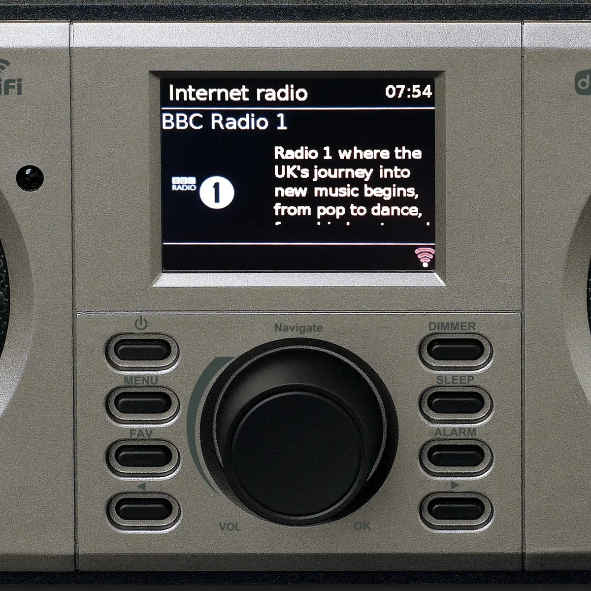 Lenco Internet Dab+ Bluetooth Radio Black/Silver - Essentify