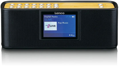 Lenco Portable Internet Dab+ Bluetooth Radio Black - Essentify