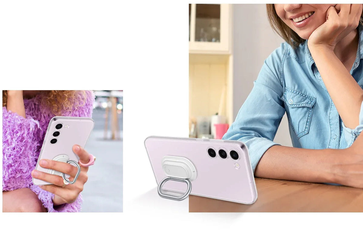 Samsung Clear Gadget Case Galaxy S23+ 5G Transparent - Essentify